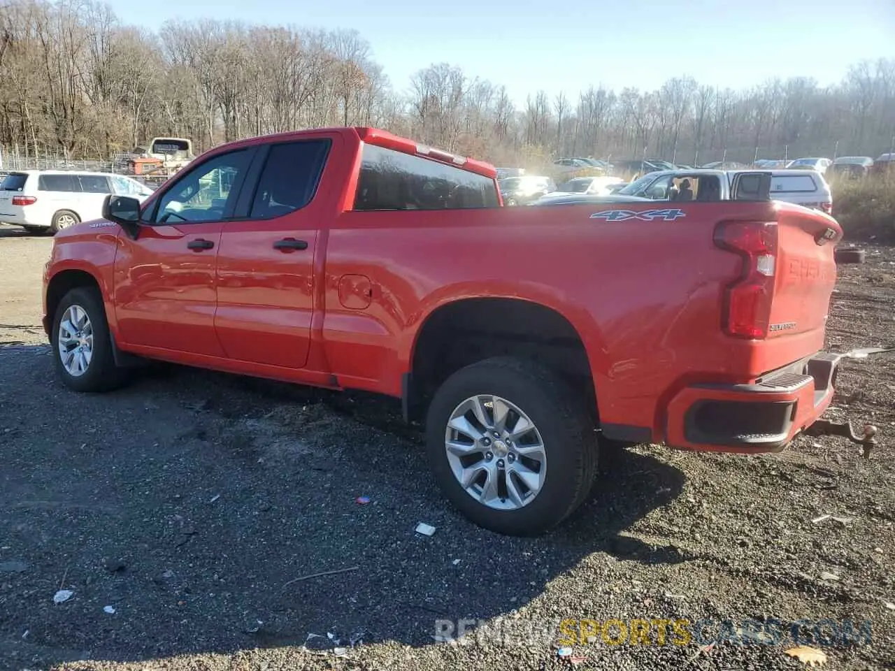 2 Photograph of a damaged car 1GCRYBEF4MZ381846 CHEVROLET ALL Models 2021