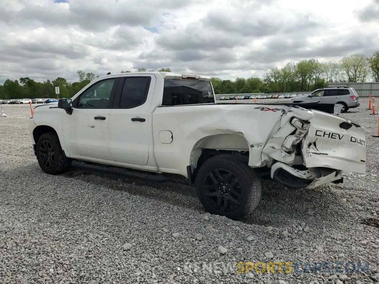 2 Photograph of a damaged car 1GCRYBEK3MZ338936 CHEVROLET ALL Models 2021