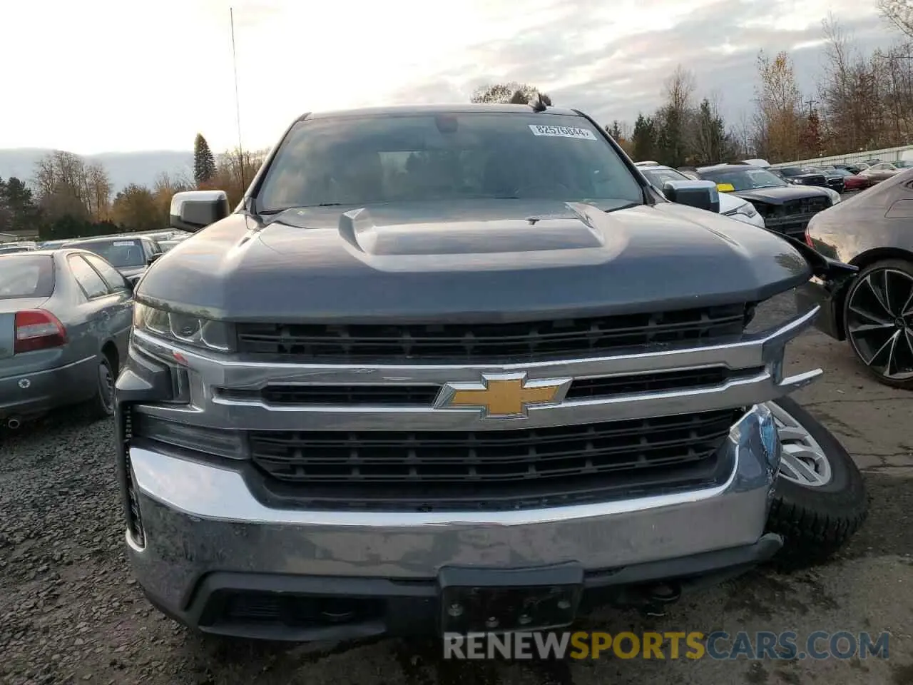 5 Photograph of a damaged car 1GCRYDED4MZ249972 CHEVROLET ALL Models 2021