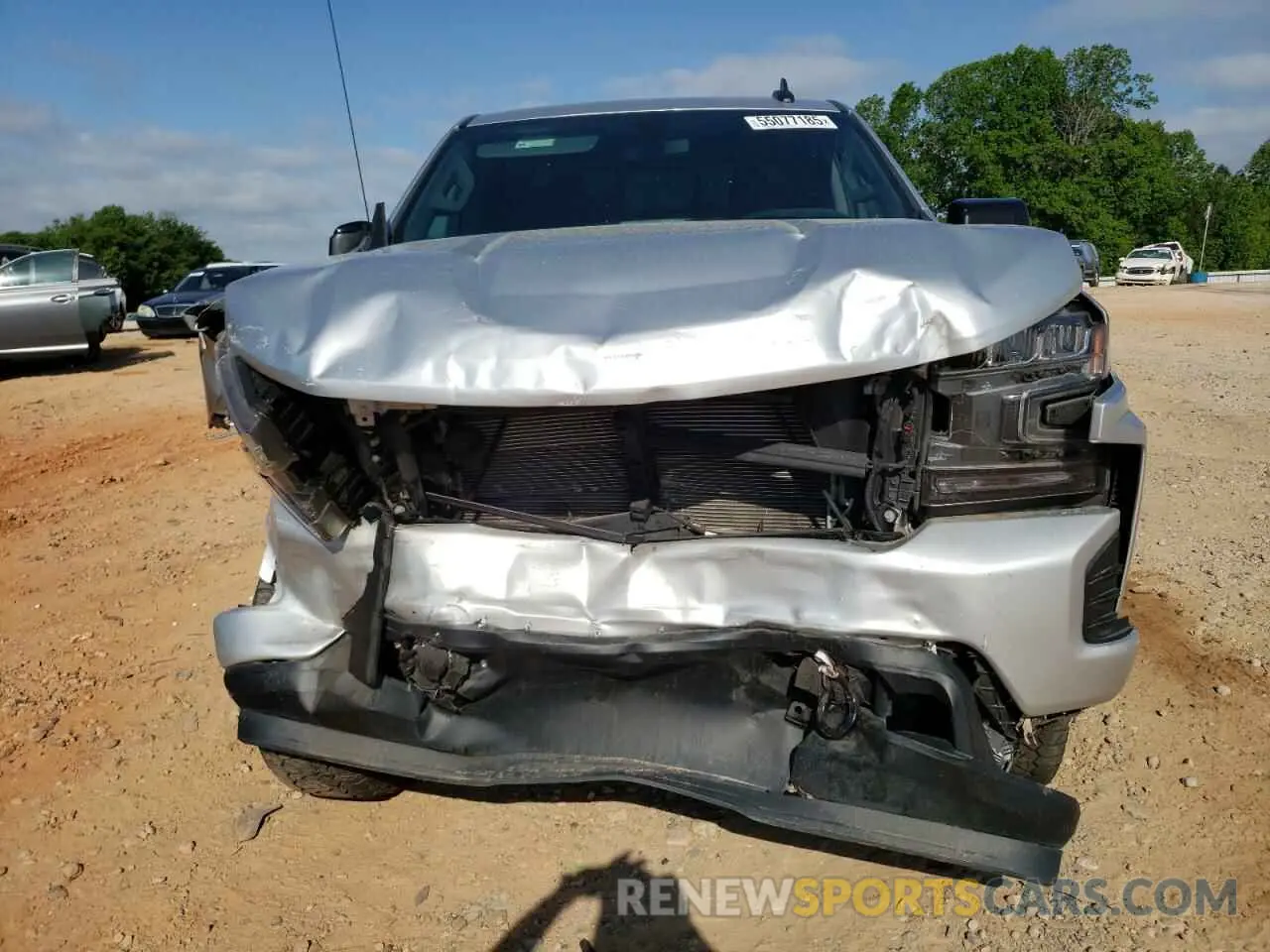 5 Photograph of a damaged car 1GCRYEED2MZ161749 CHEVROLET ALL Models 2021