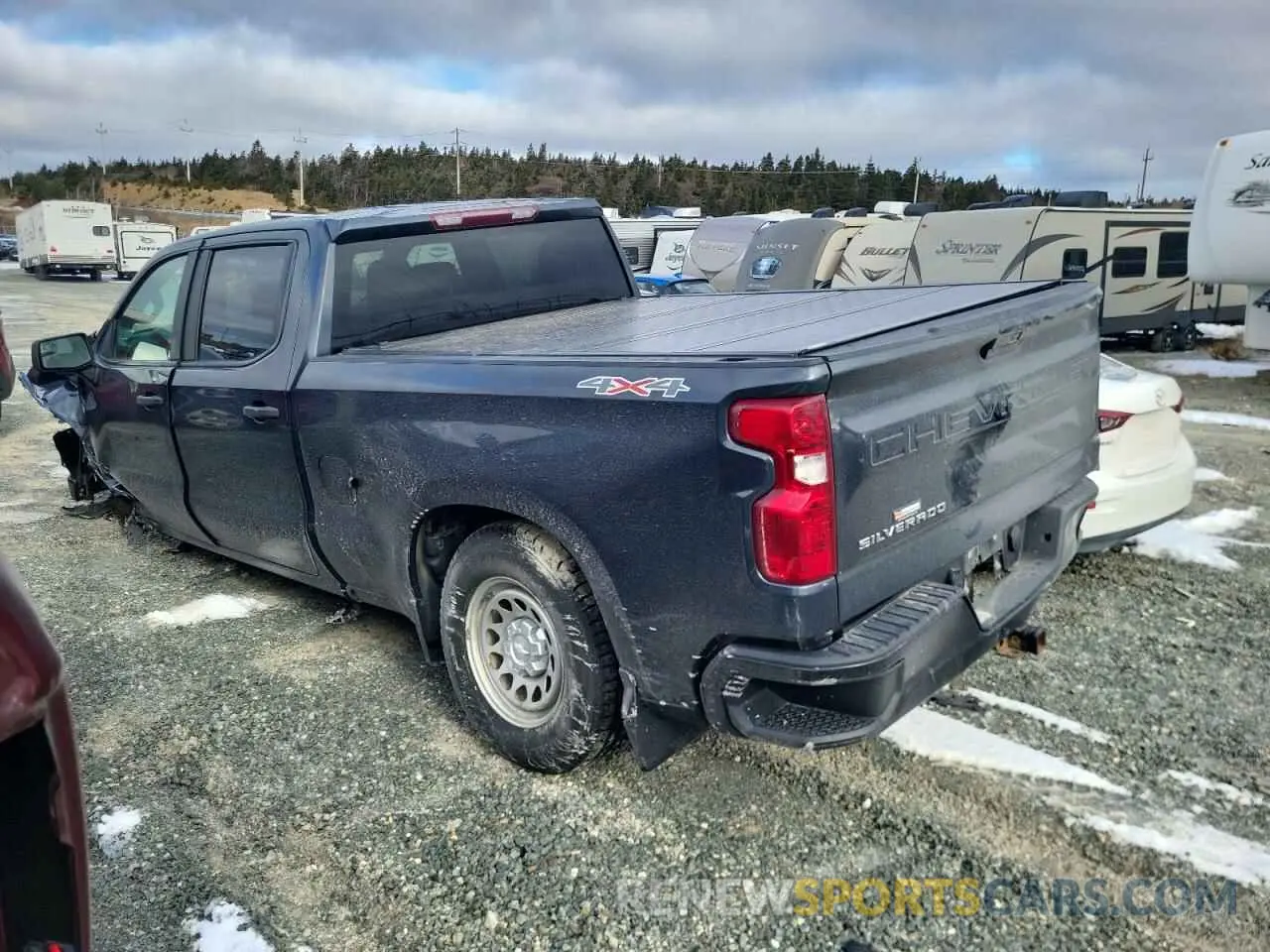 2 Photograph of a damaged car 1GCUYAEF0MZ301723 CHEVROLET ALL Models 2021