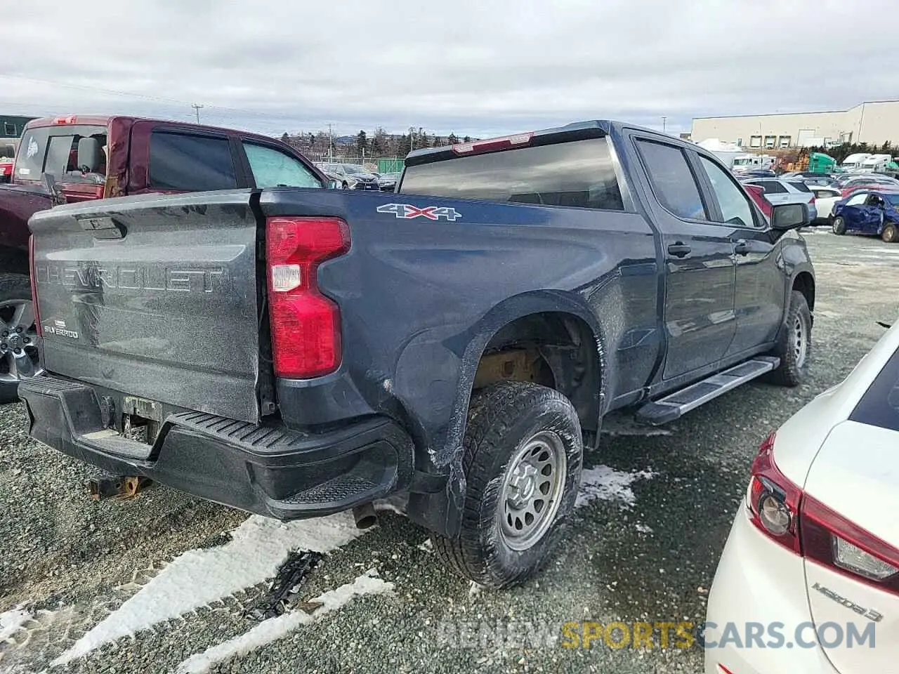3 Photograph of a damaged car 1GCUYAEF0MZ301723 CHEVROLET ALL Models 2021