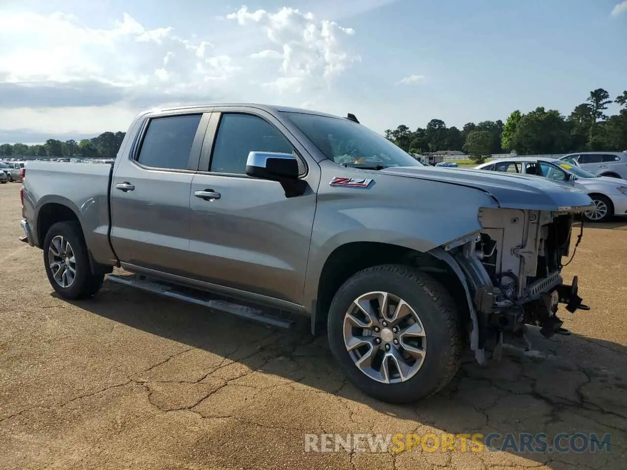 4 Photograph of a damaged car 1GCUYDED0MZ141388 CHEVROLET ALL Models 2021