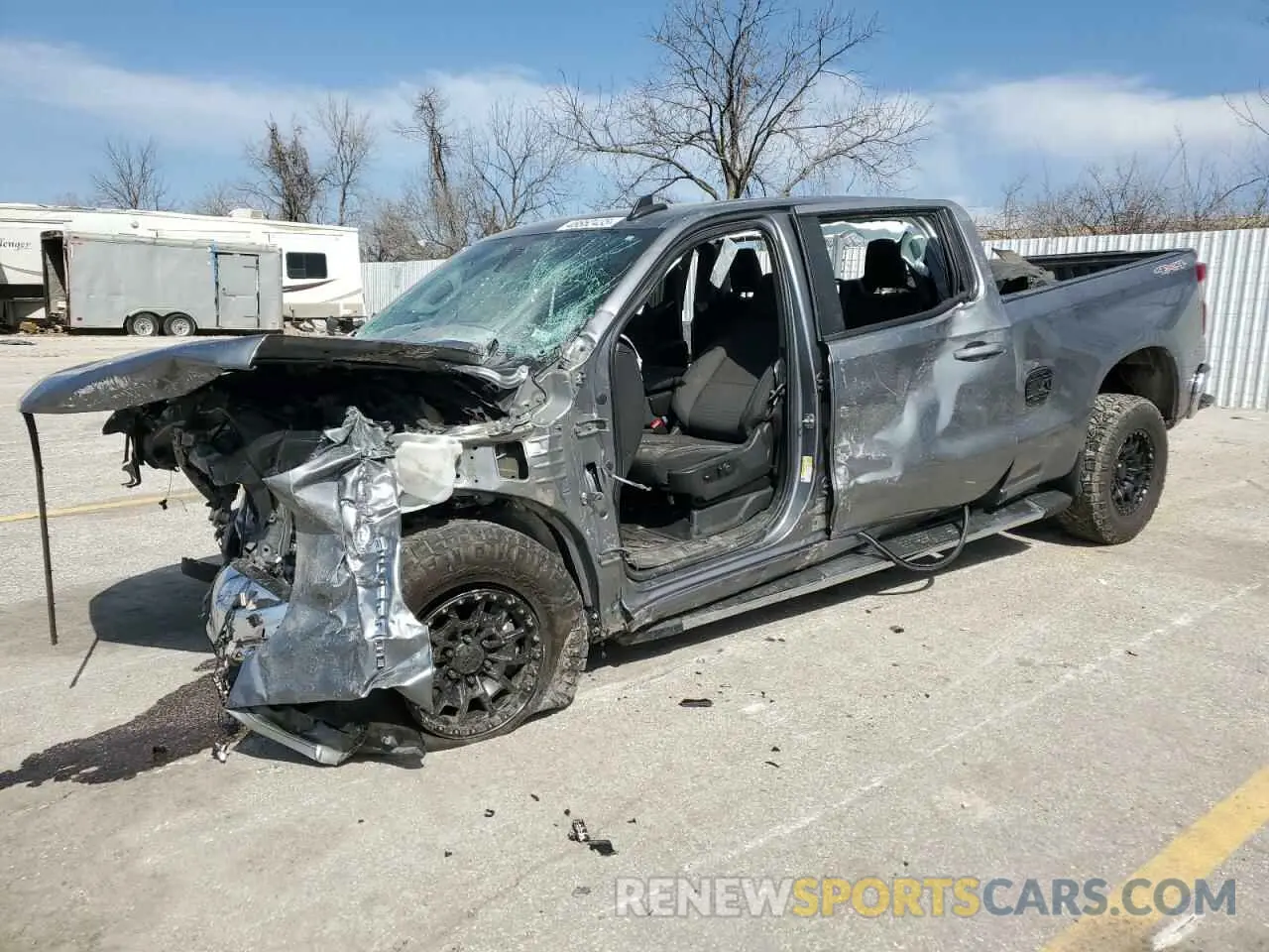 1 Photograph of a damaged car 1GCUYDED4MZ142740 CHEVROLET ALL Models 2021