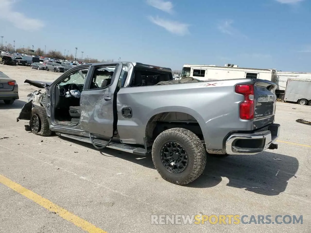 2 Photograph of a damaged car 1GCUYDED4MZ142740 CHEVROLET ALL Models 2021
