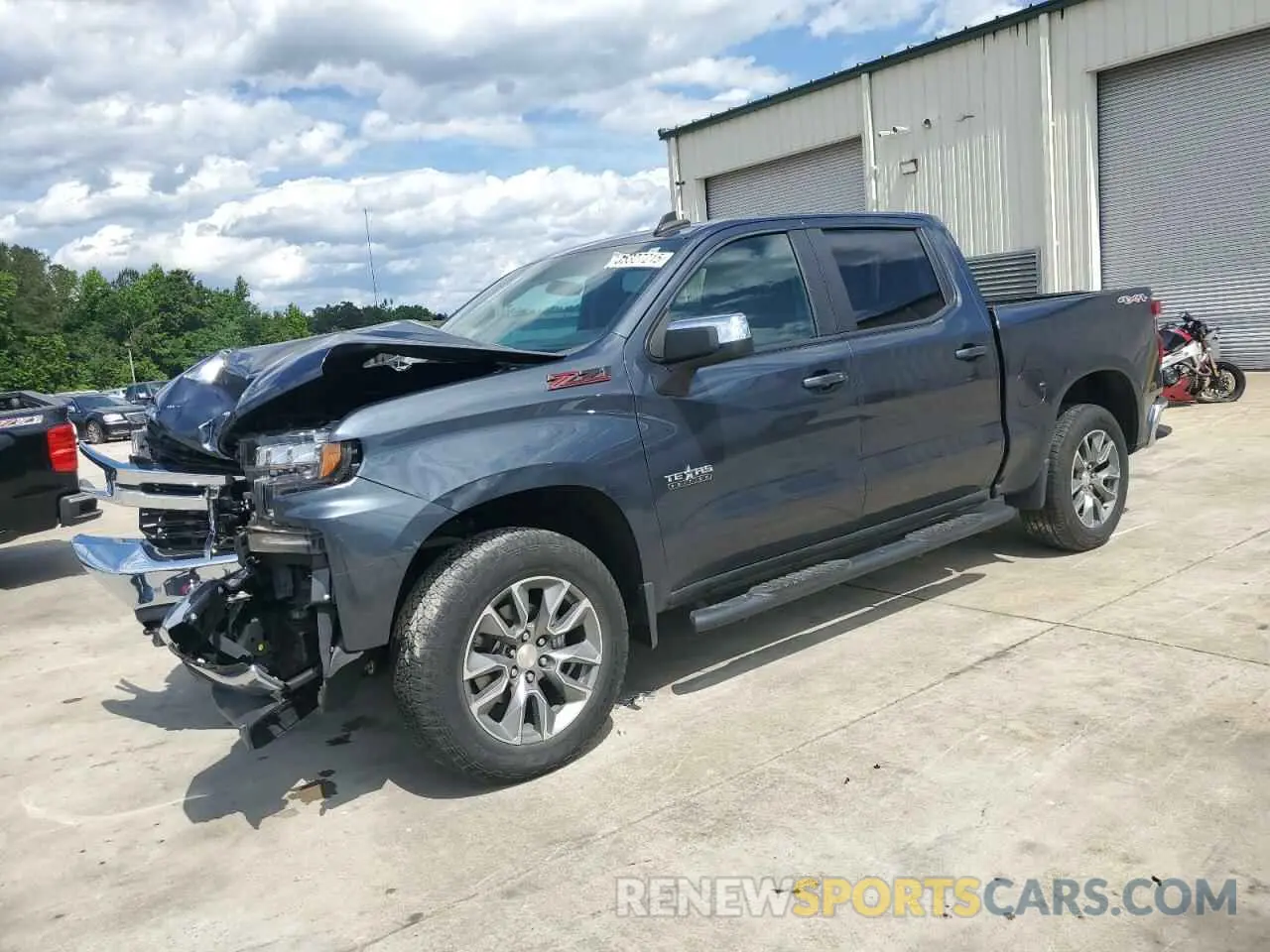 1 Photograph of a damaged car 1GCUYDED6MZ296172 CHEVROLET ALL Models 2021