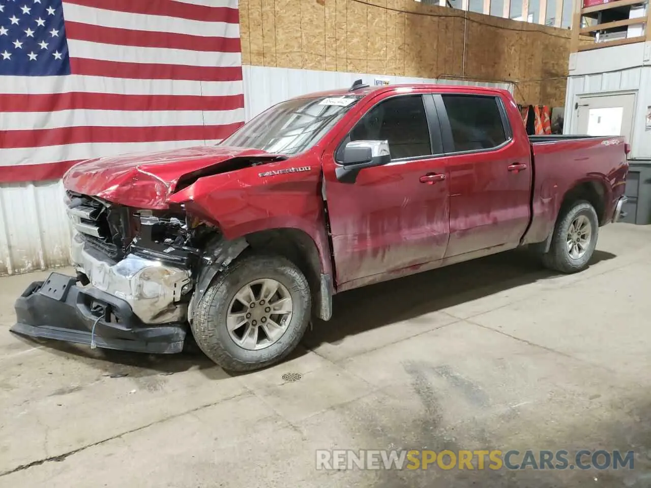 1 Photograph of a damaged car 1GCUYDED9MZ235625 CHEVROLET ALL Models 2021