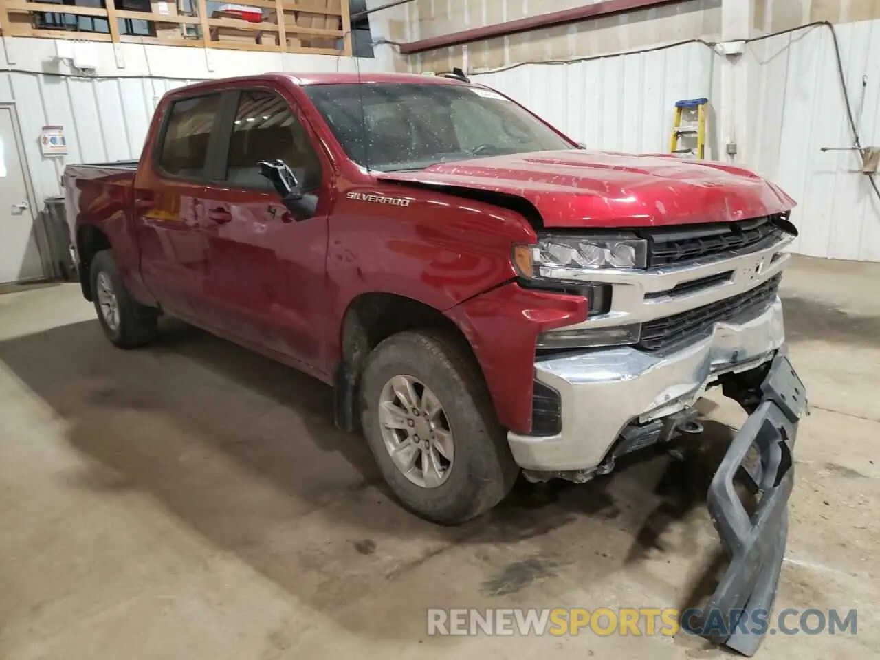 4 Photograph of a damaged car 1GCUYDED9MZ235625 CHEVROLET ALL Models 2021