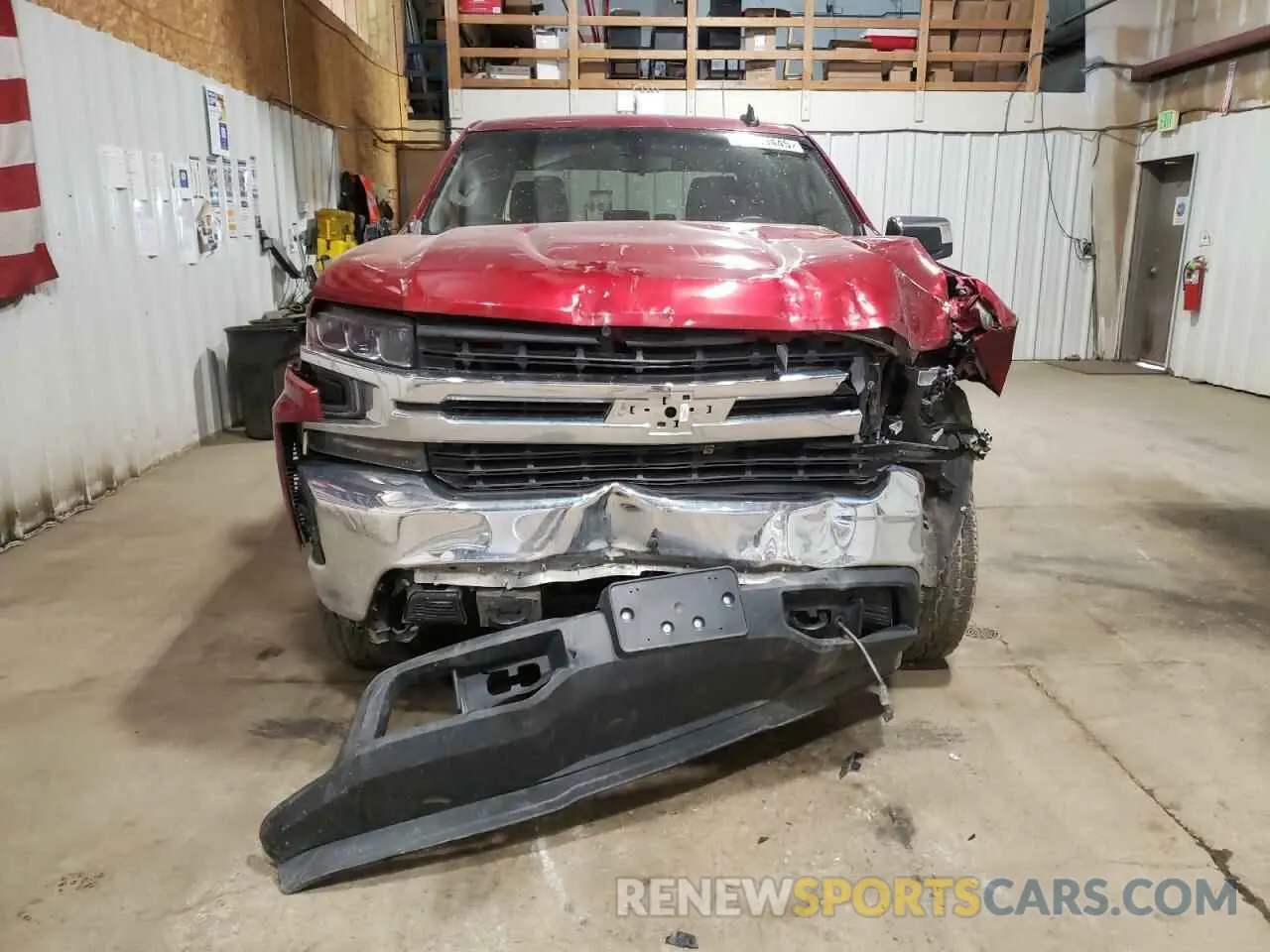 5 Photograph of a damaged car 1GCUYDED9MZ235625 CHEVROLET ALL Models 2021