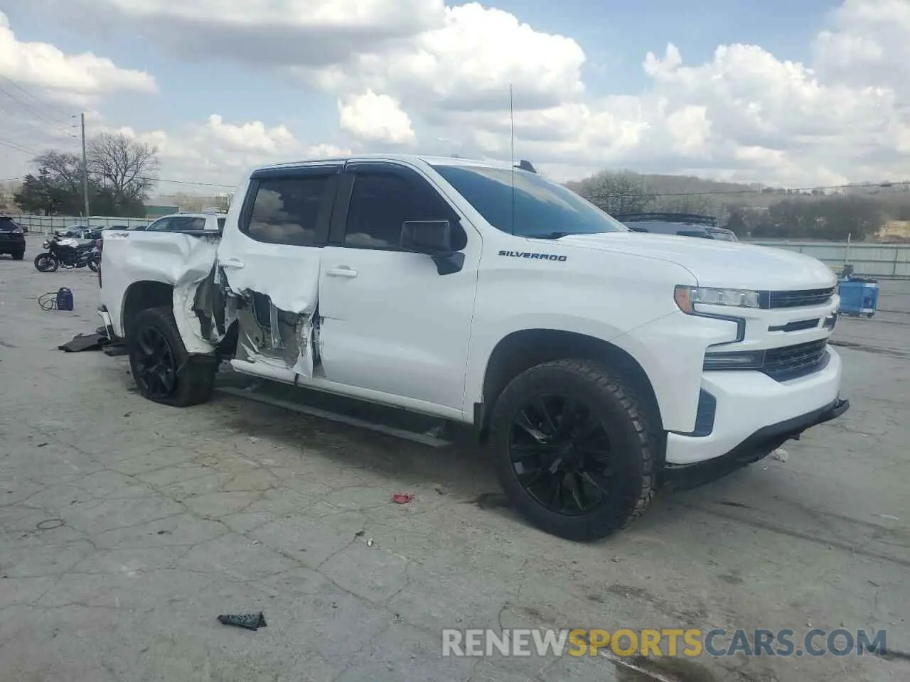 4 Photograph of a damaged car 1GCUYEED1MZ376890 CHEVROLET ALL Models 2021