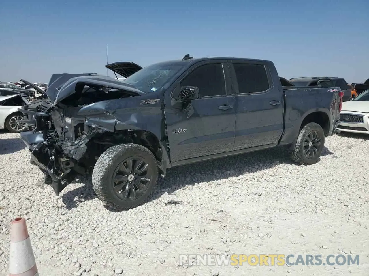 1 Photograph of a damaged car 1GCUYEED7MZ282514 CHEVROLET All Models 2021