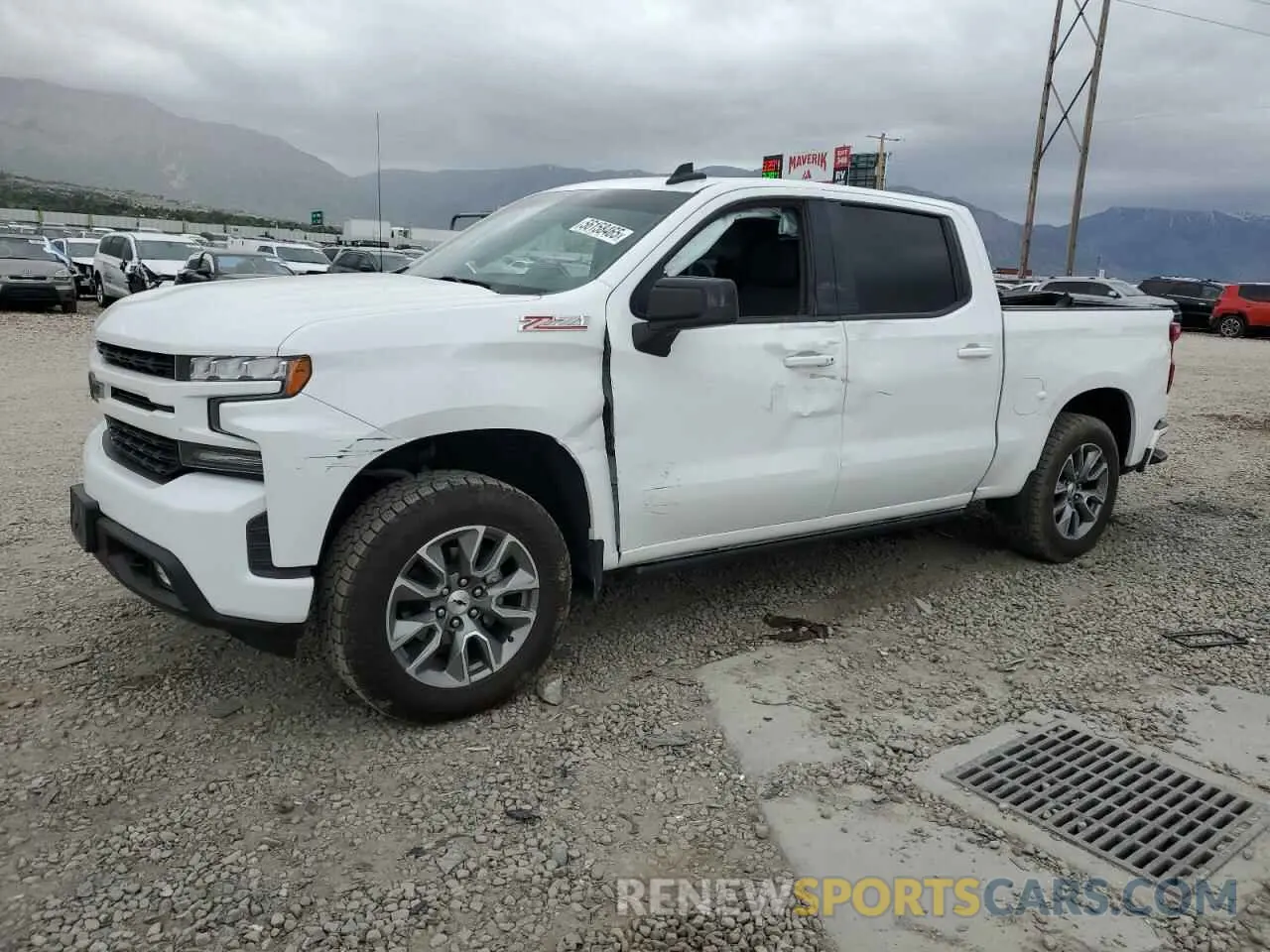 1 Photograph of a damaged car 1GCUYEED9MZ360758 CHEVROLET ALL Models 2021