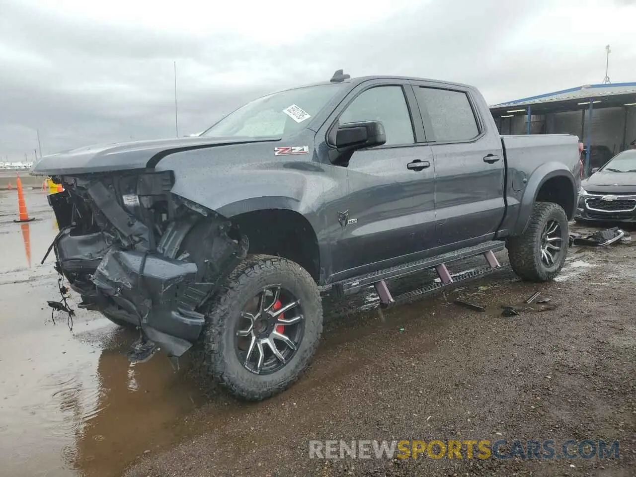 1 Photograph of a damaged car 1GCUYEEL8MZ219882 CHEVROLET ALL Models 2021