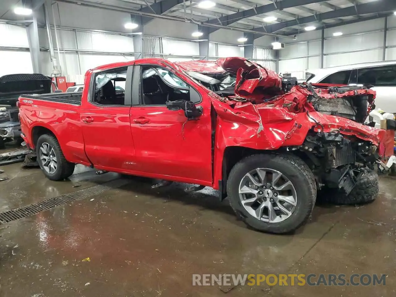 4 Photograph of a damaged car 1GCUYEET1MZ132633 CHEVROLET ALL Models 2021