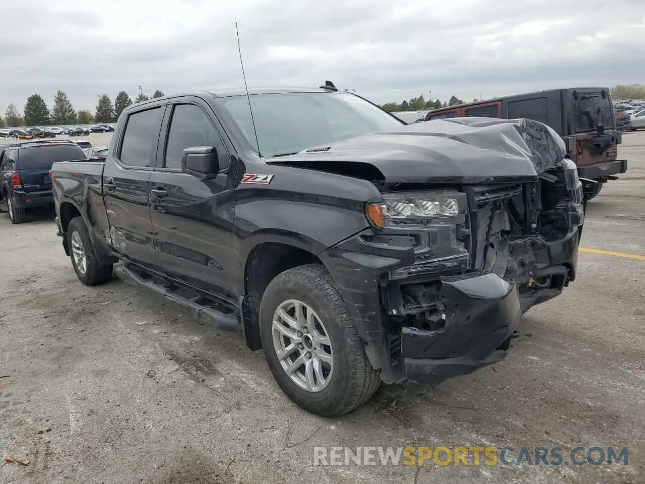 4 Photograph of a damaged car 1GCUYEET3MZ101738 CHEVROLET ALL Models 2021