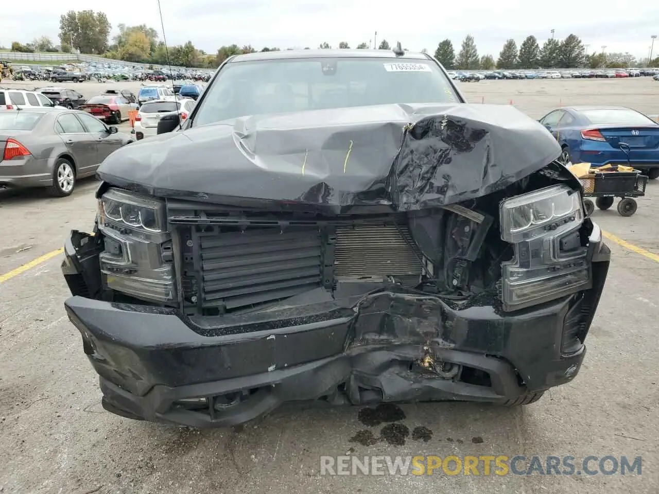 5 Photograph of a damaged car 1GCUYEET3MZ101738 CHEVROLET ALL Models 2021