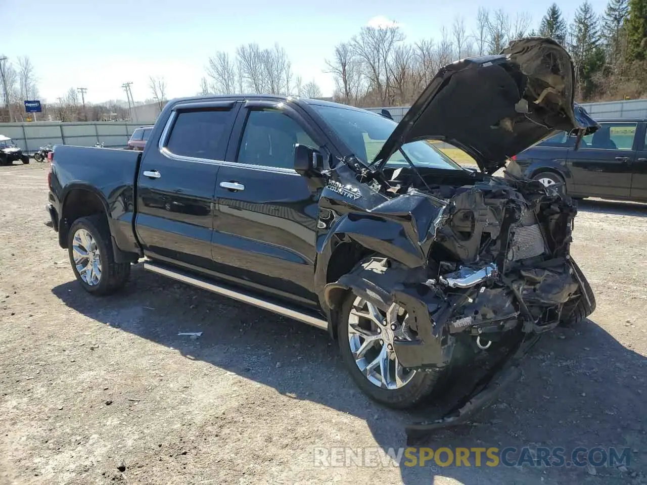 4 Photograph of a damaged car 1GCUYHEL0MZ100919 CHEVROLET ALL Models 2021