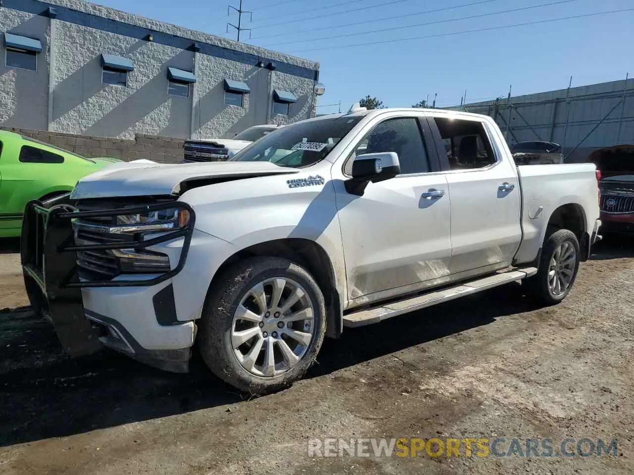 1 Photograph of a damaged car 1GCUYHELXMZ210361 CHEVROLET ALL Models 2021