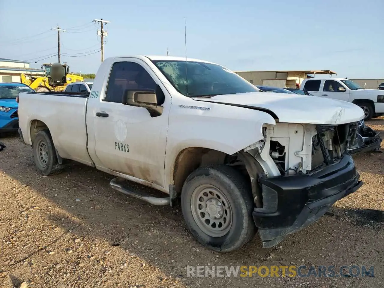 4 Photograph of a damaged car 3GCNWAEF1MG102951 CHEVROLET ALL Models 2021
