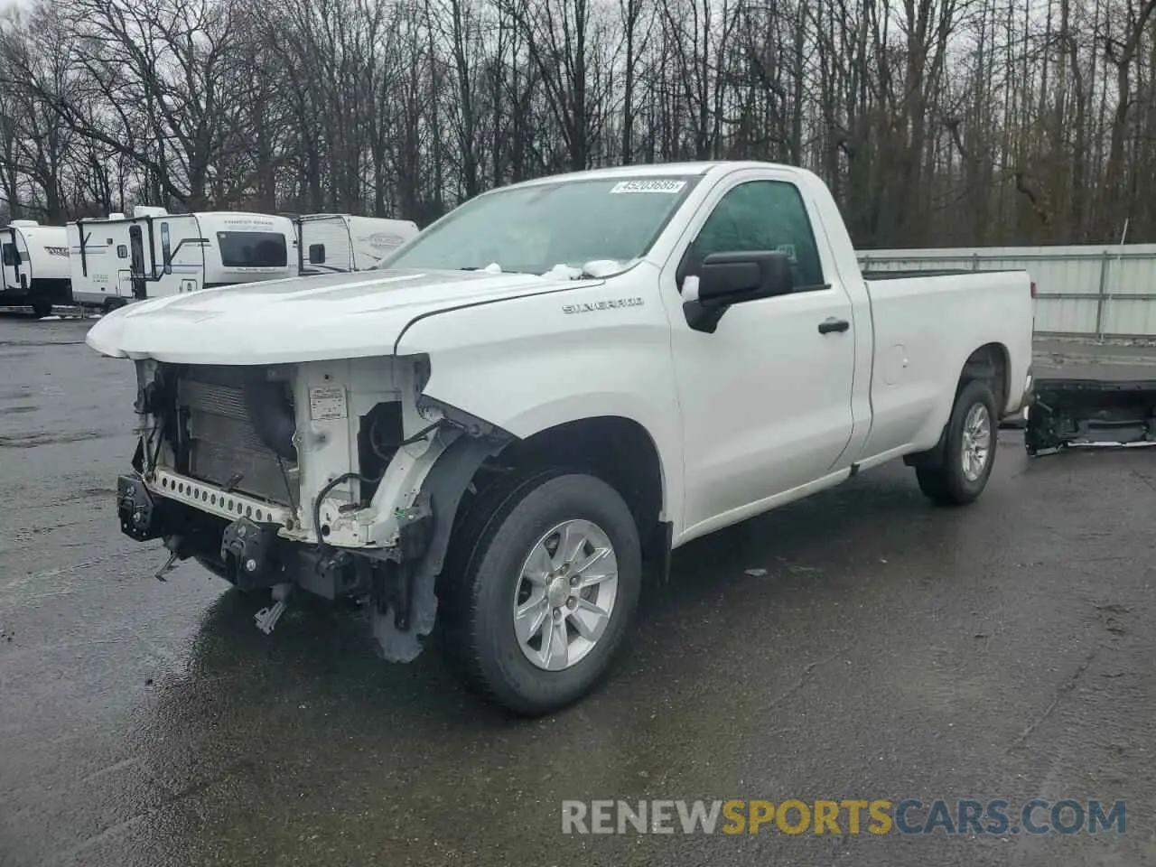 1 Photograph of a damaged car 3GCNWAEF5MG343296 CHEVROLET ALL Models 2021