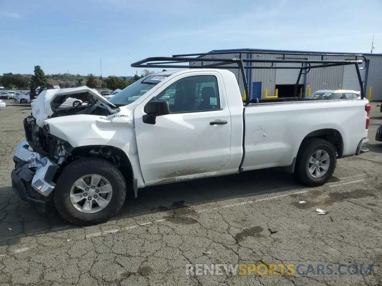 1 Photograph of a damaged car 3GCNWAEF7MG317850 CHEVROLET ALL Models 2021