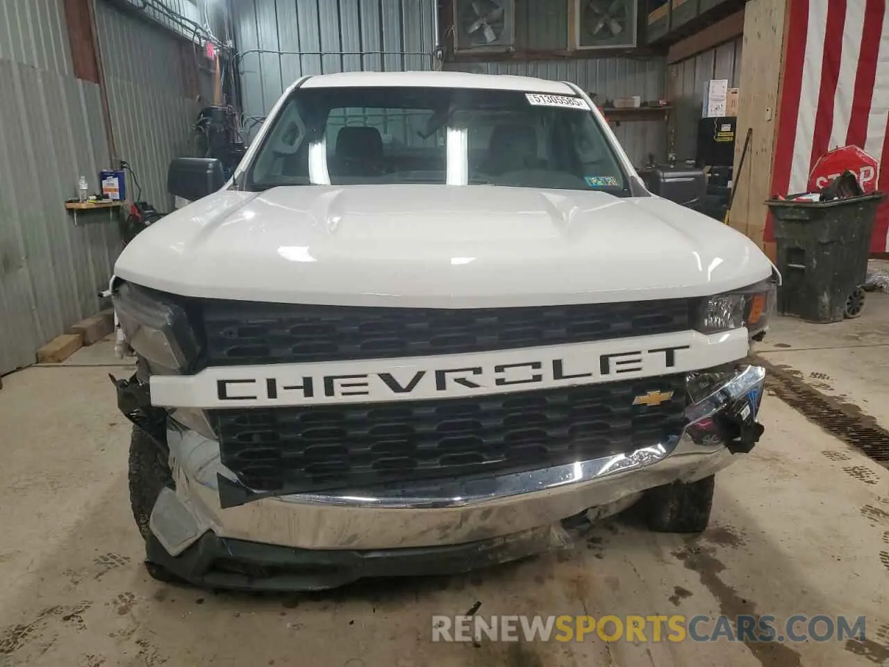 5 Photograph of a damaged car 3GCNWAEF7MG373545 CHEVROLET ALL Models 2021