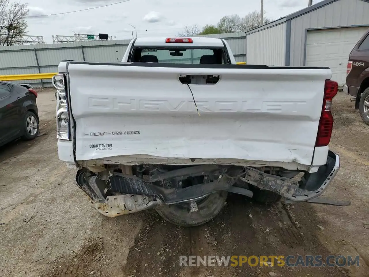 6 Photograph of a damaged car 3GCNWAEFXMG247261 CHEVROLET ALL Models 2021