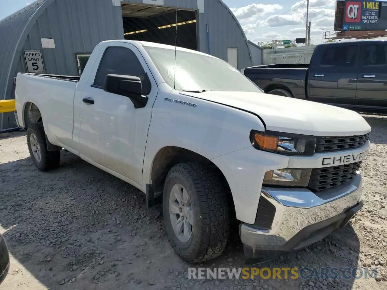 4 Photograph of a damaged car 3GCNWAEFXMG250967 CHEVROLET ALL Models 2021