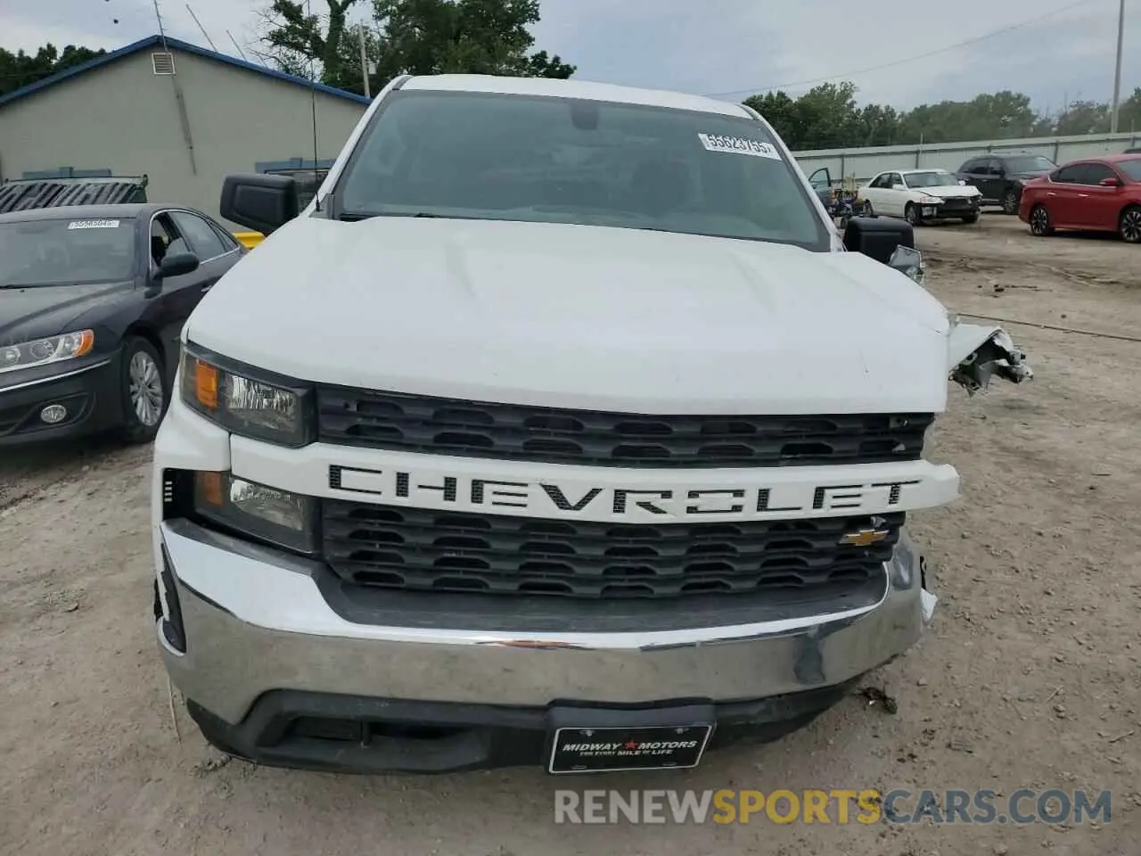 5 Photograph of a damaged car 3GCNWAEFXMG250967 CHEVROLET ALL Models 2021