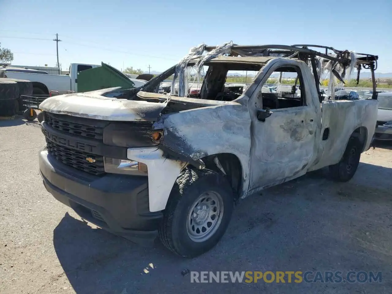 1 Photograph of a damaged car 3GCNWAEH8MG369117 CHEVROLET ALL Models 2021