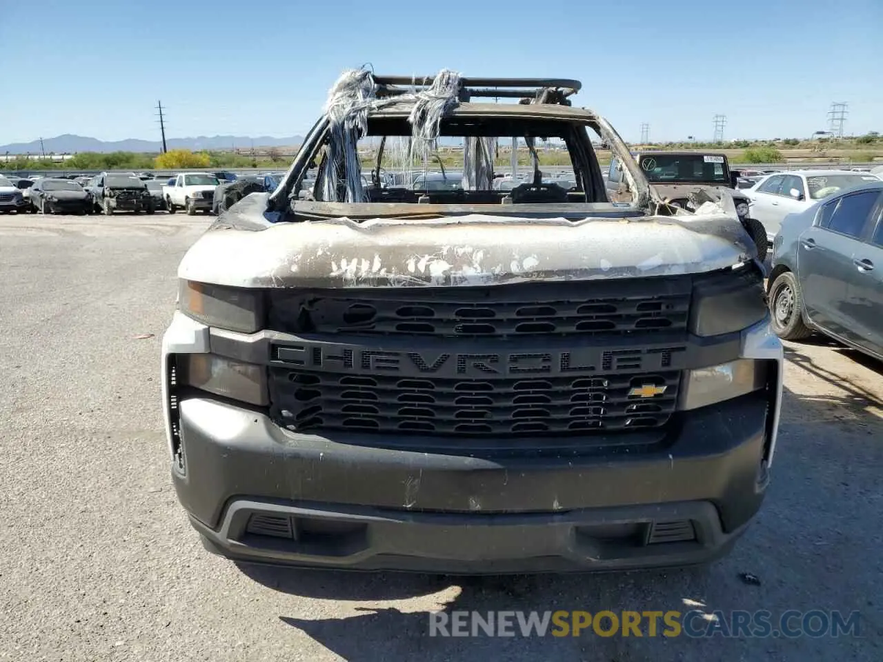 5 Photograph of a damaged car 3GCNWAEH8MG369117 CHEVROLET ALL Models 2021