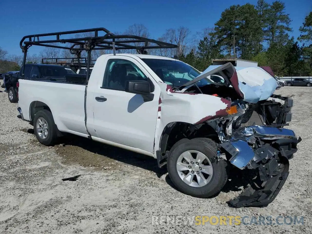 4 Photograph of a damaged car 3GCNWAEK3MG392655 CHEVROLET ALL Models 2021