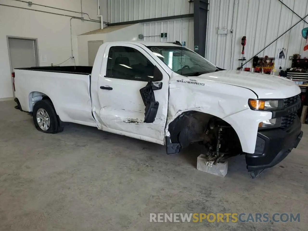 4 Photograph of a damaged car 3GCNYAEF0MG355866 CHEVROLET ALL Models 2021