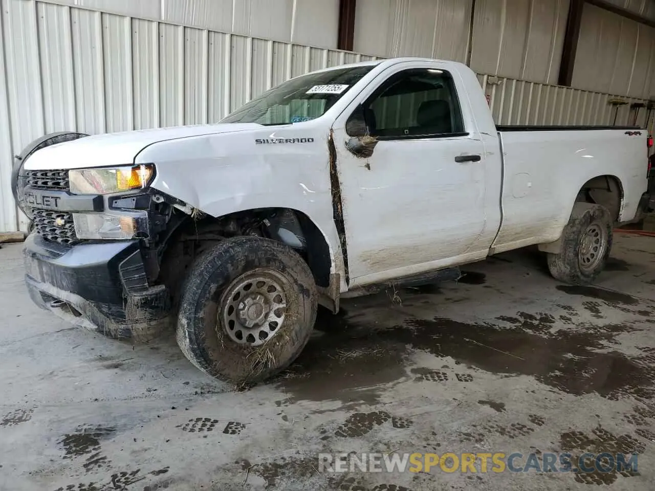 1 Photograph of a damaged car 3GCNYAEF7MG112619 CHEVROLET ALL Models 2021