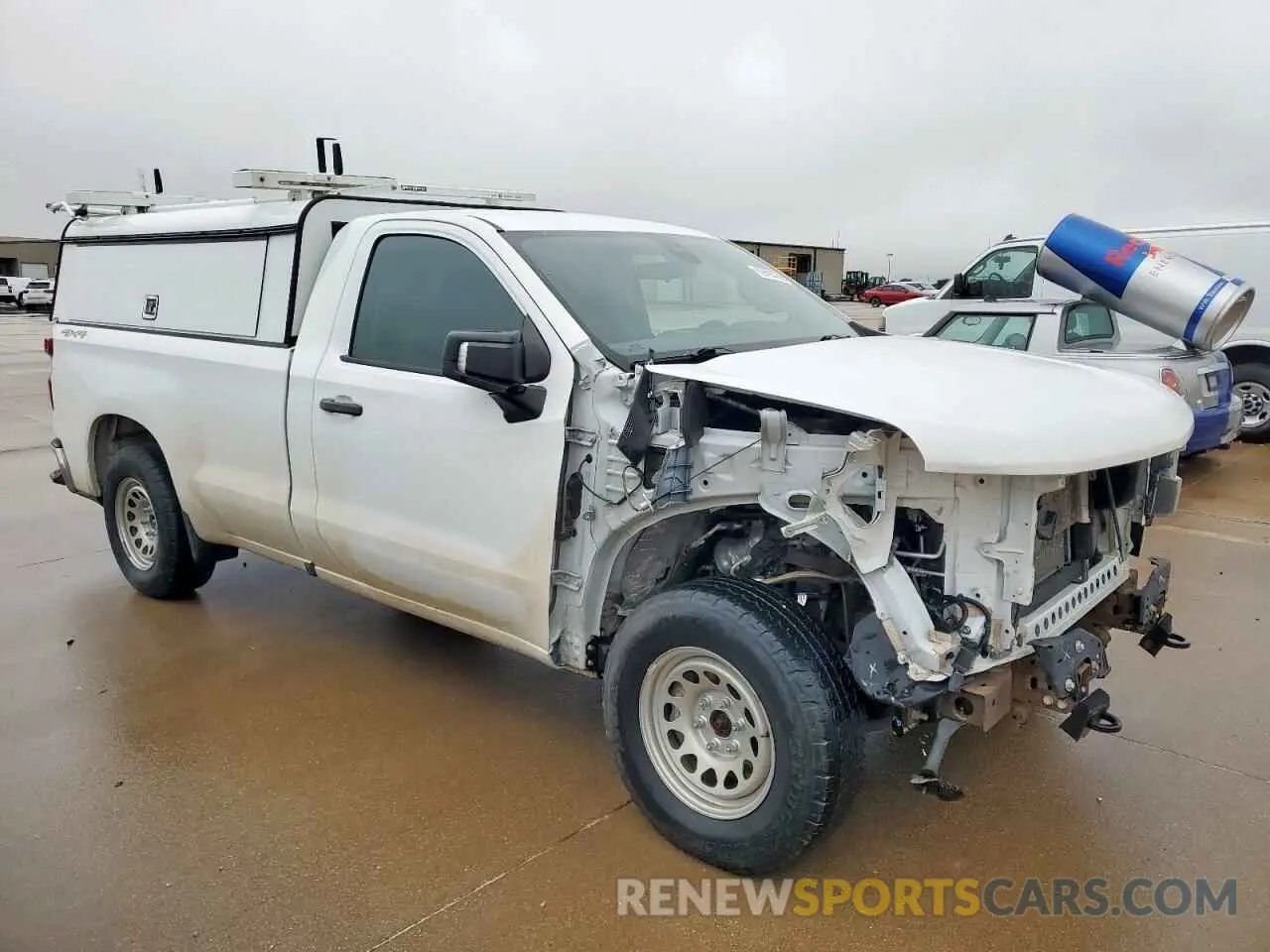 4 Photograph of a damaged car 3GCNYAEH7MG411531 CHEVROLET ALL Models 2021