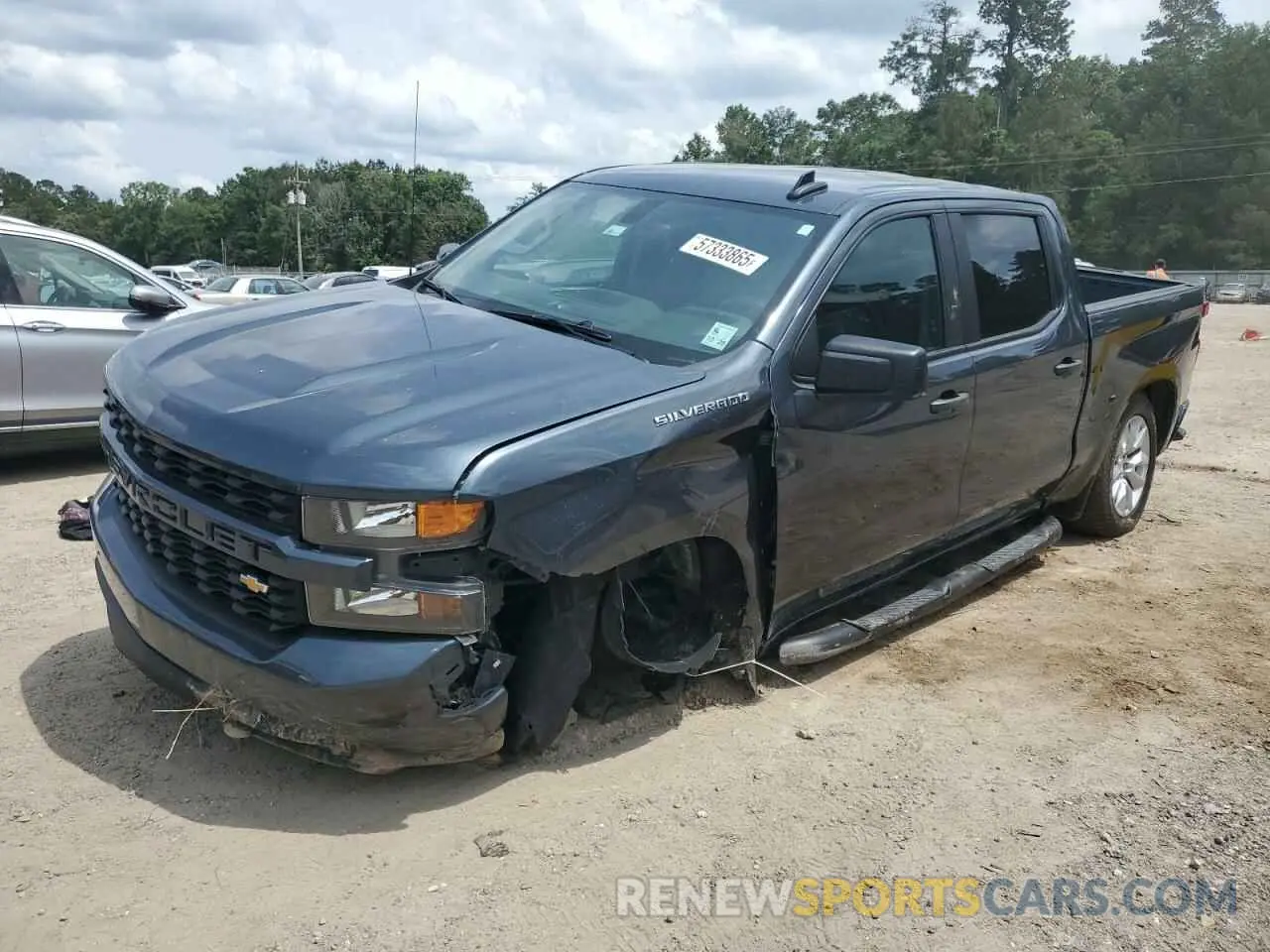 1 Photograph of a damaged car 3GCPWBEH4MG110526 CHEVROLET ALL Models 2021