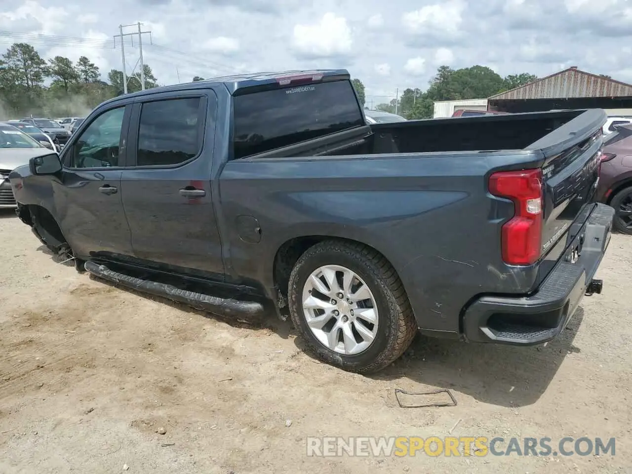 2 Photograph of a damaged car 3GCPWBEH4MG110526 CHEVROLET ALL Models 2021