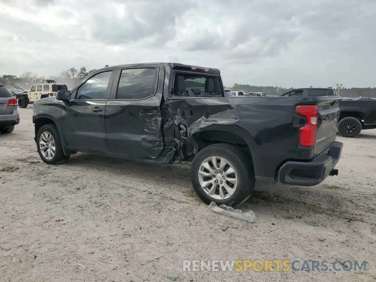 2 Photograph of a damaged car 3GCPWBEK0MG278451 CHEVROLET ALL Models 2021