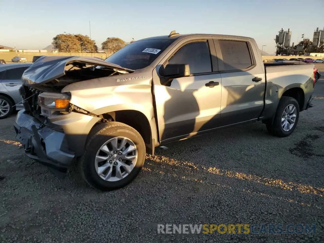 1 Photograph of a damaged car 3GCPWBEK3MG319199 CHEVROLET ALL Models 2021