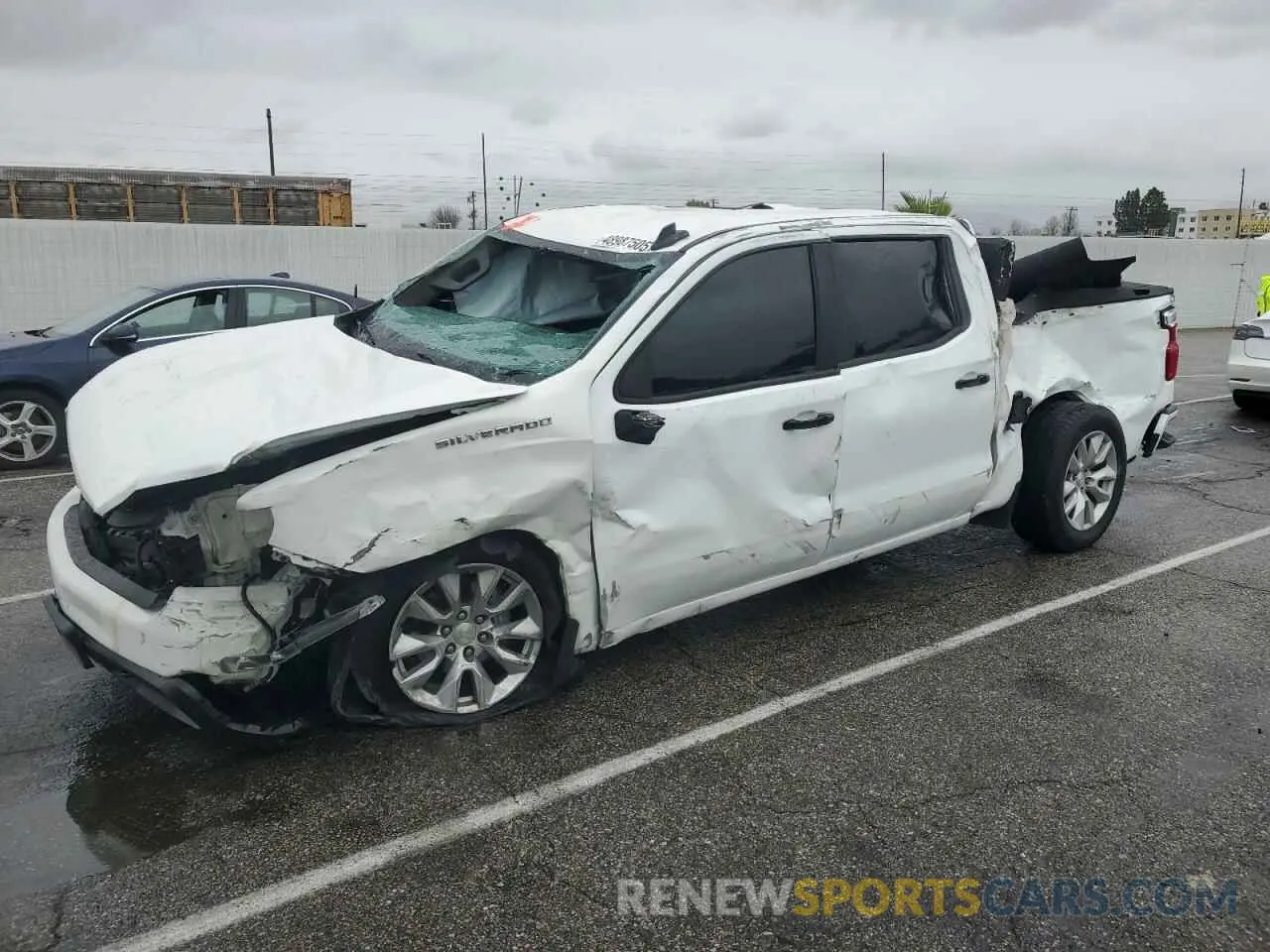 1 Photograph of a damaged car 3GCPWBEK5MG290112 CHEVROLET ALL Models 2021