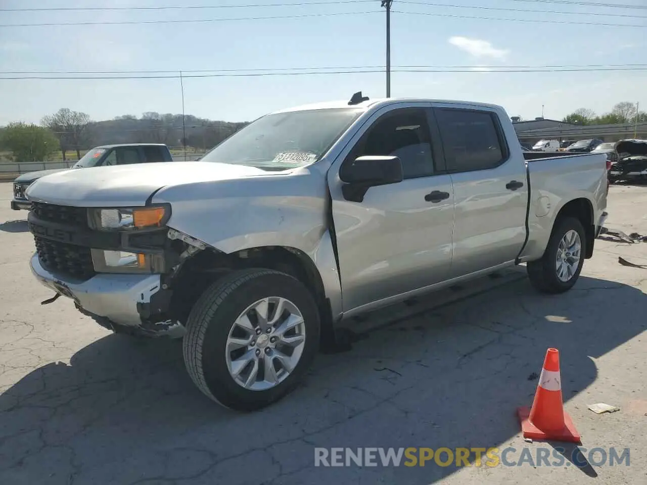 1 Photograph of a damaged car 3GCPWBEK9MG127057 CHEVROLET ALL Models 2021
