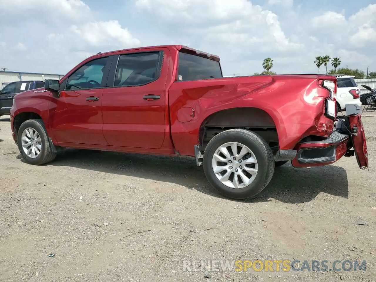 2 Photograph of a damaged car 3GCPWBEK9MG411143 CHEVROLET ALL Models 2021