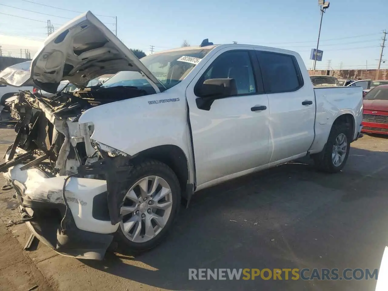 1 Photograph of a damaged car 3GCPWBEK9MG447379 CHEVROLET ALL Models 2021