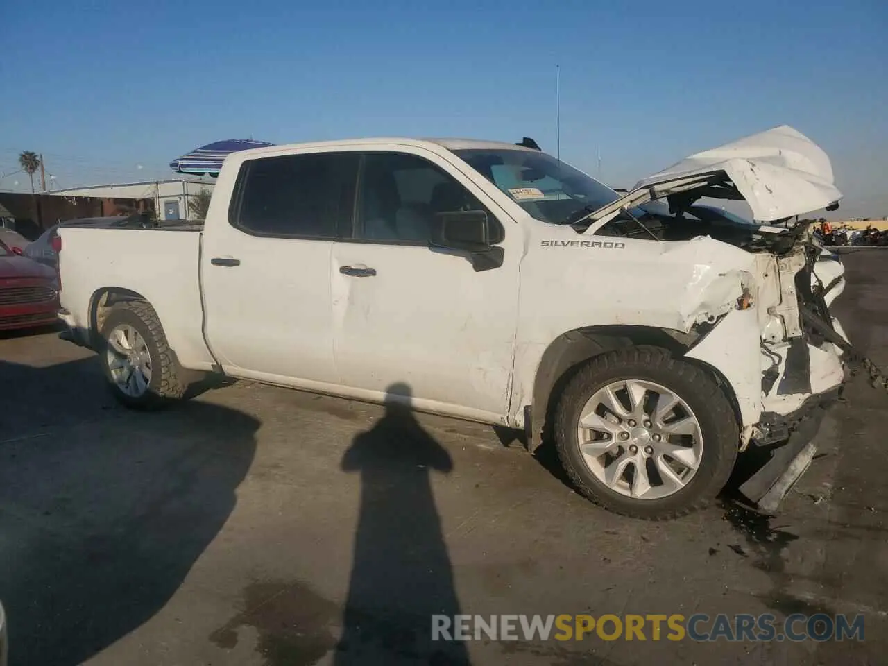 4 Photograph of a damaged car 3GCPWBEK9MG447379 CHEVROLET ALL Models 2021