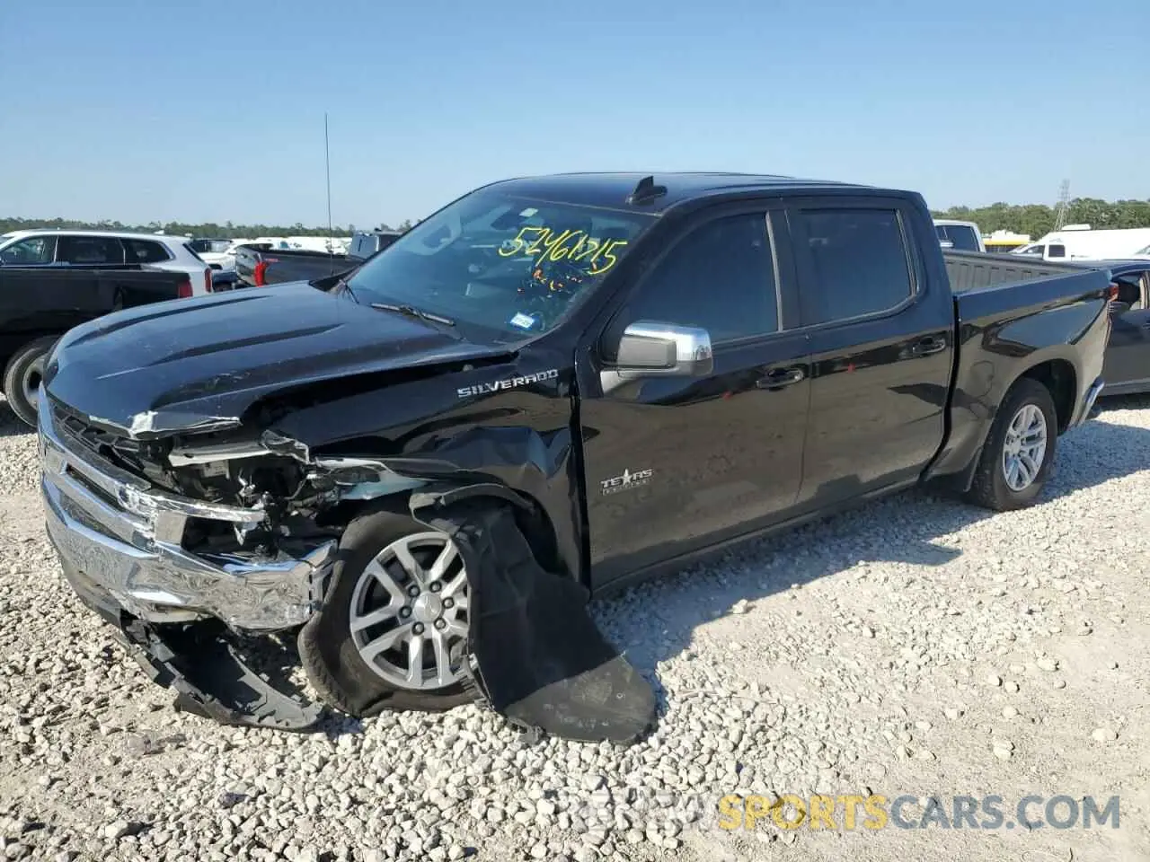 1 Photograph of a damaged car 3GCPWCED2MG419169 CHEVROLET ALL Models 2021