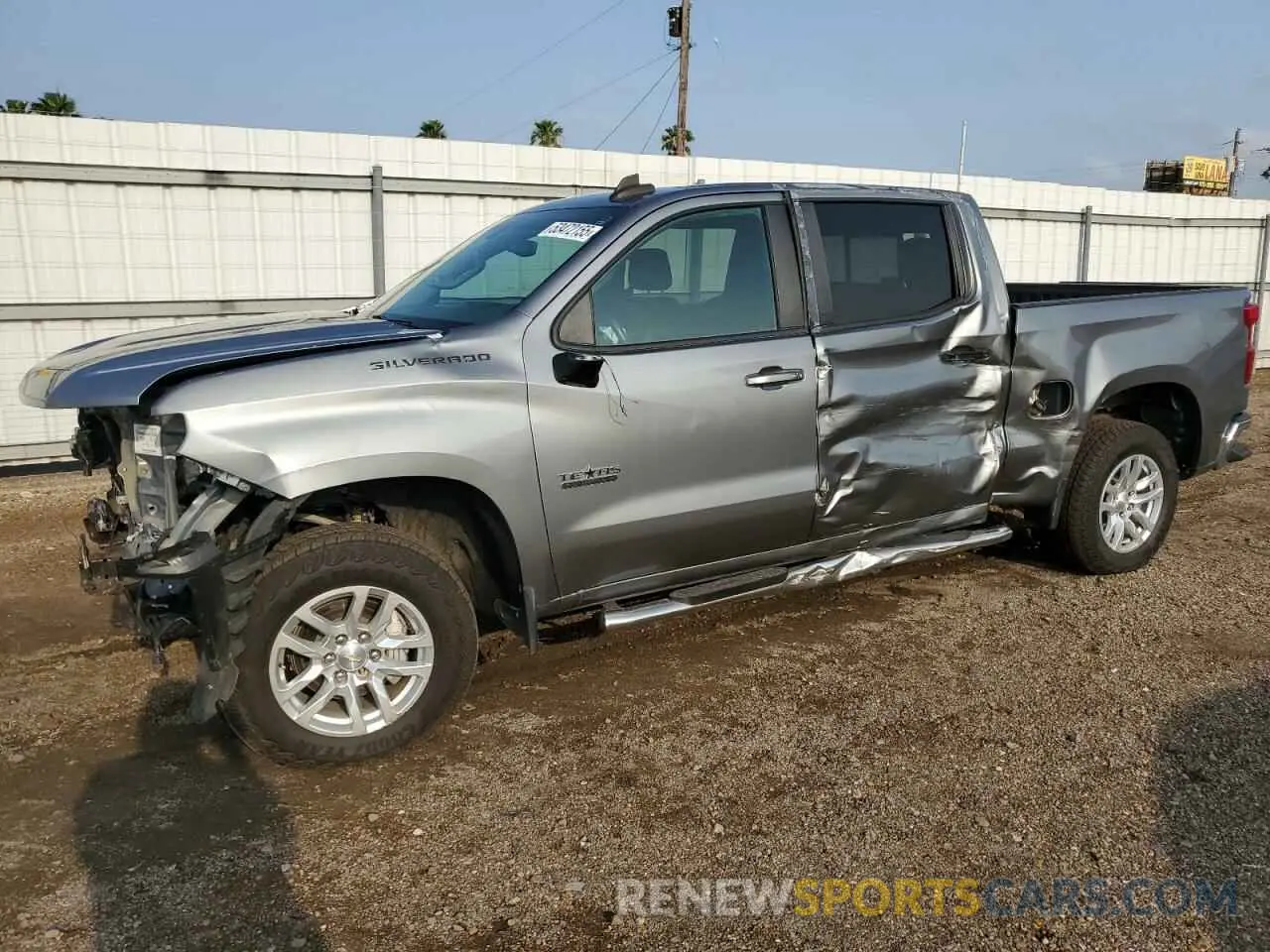 1 Photograph of a damaged car 3GCPWCED9MG141953 CHEVROLET ALL Models 2021