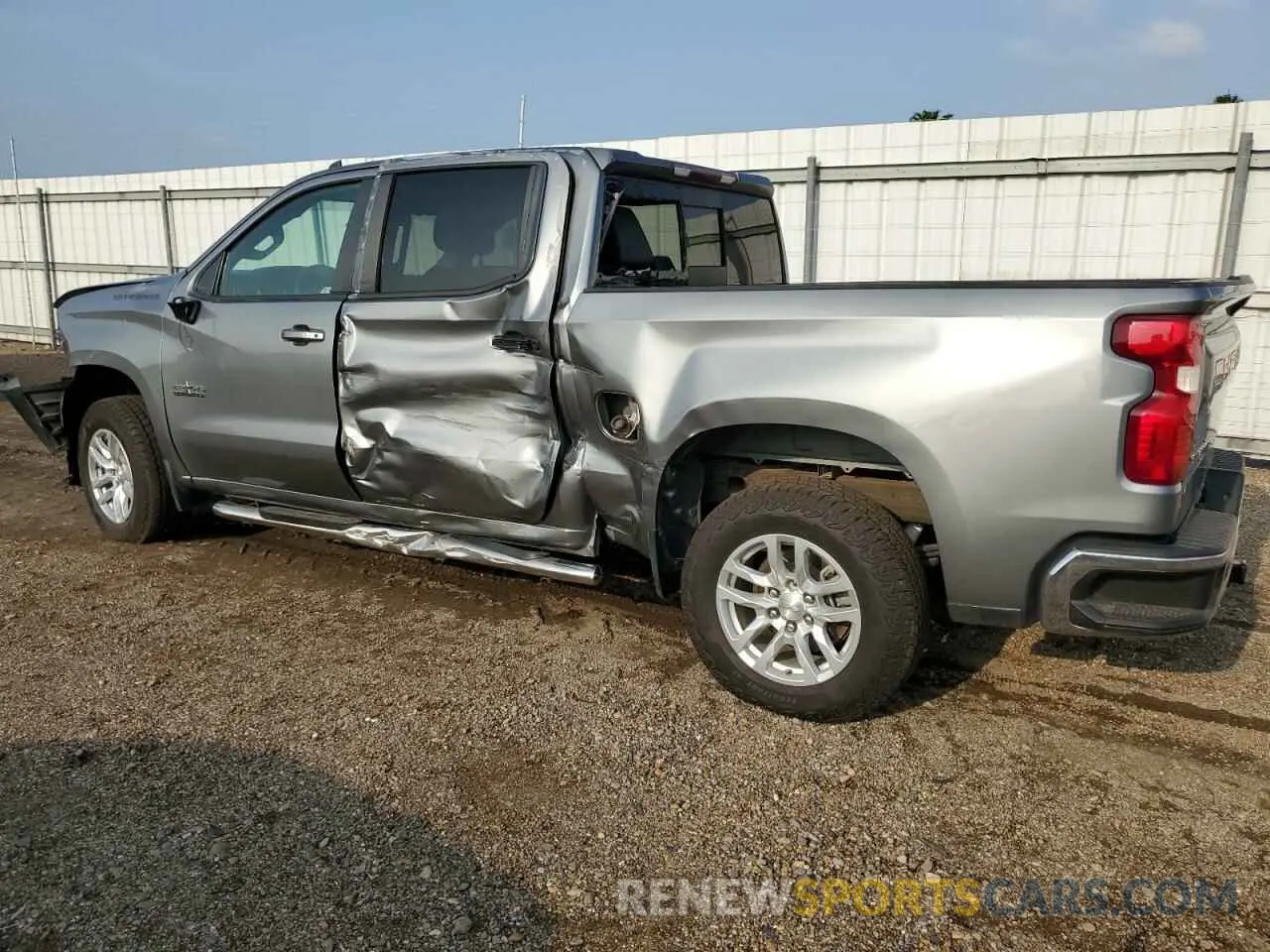 2 Photograph of a damaged car 3GCPWCED9MG141953 CHEVROLET ALL Models 2021