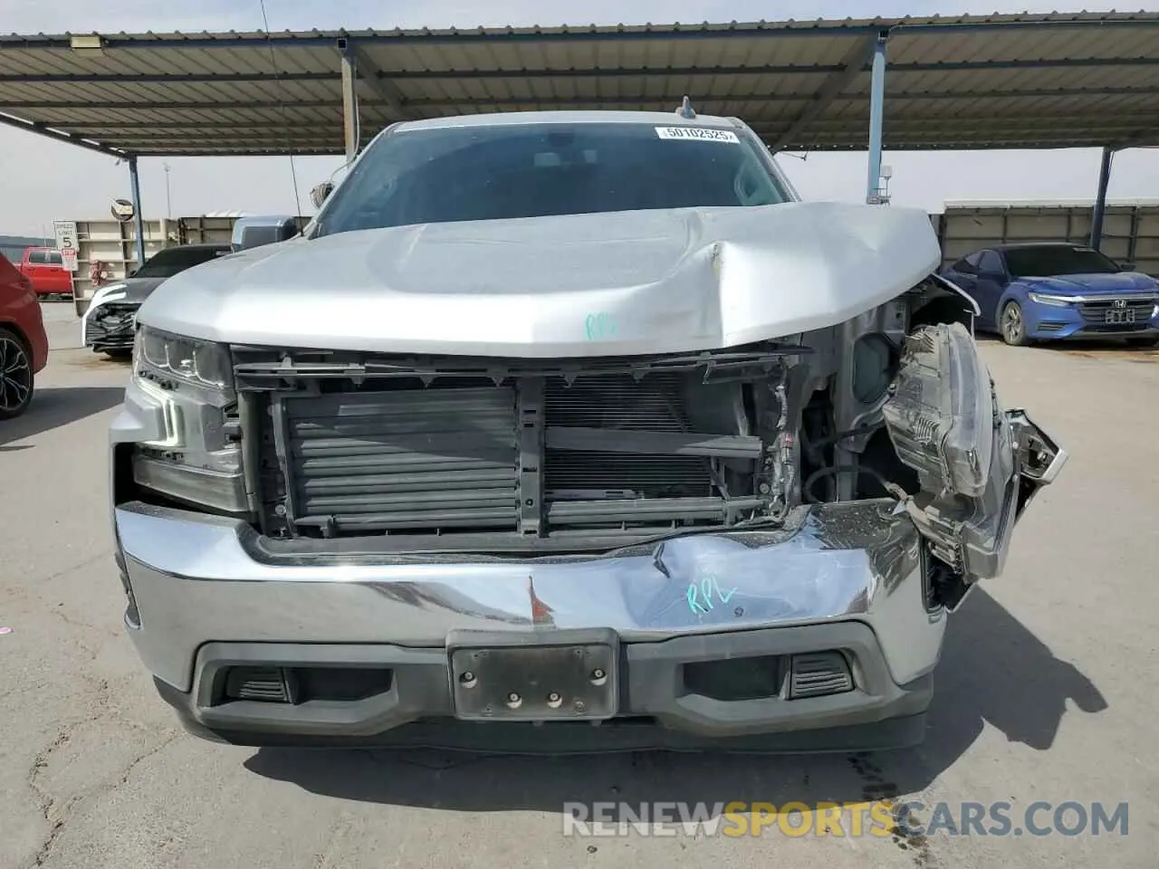 5 Photograph of a damaged car 3GCPWCEK1MG339179 CHEVROLET ALL Models 2021
