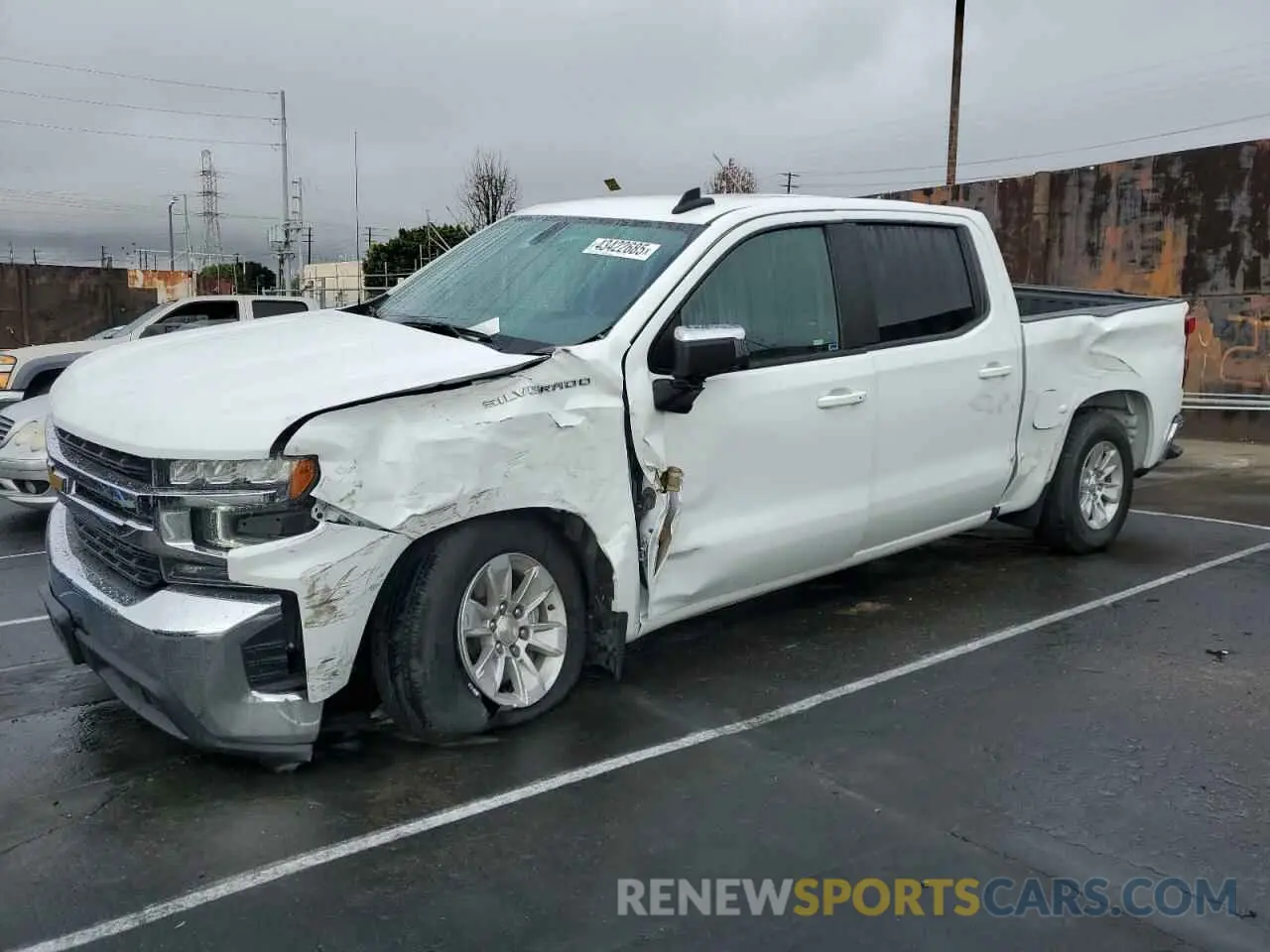 1 Photograph of a damaged car 3GCPWCEK2MG413225 CHEVROLET ALL Models 2021