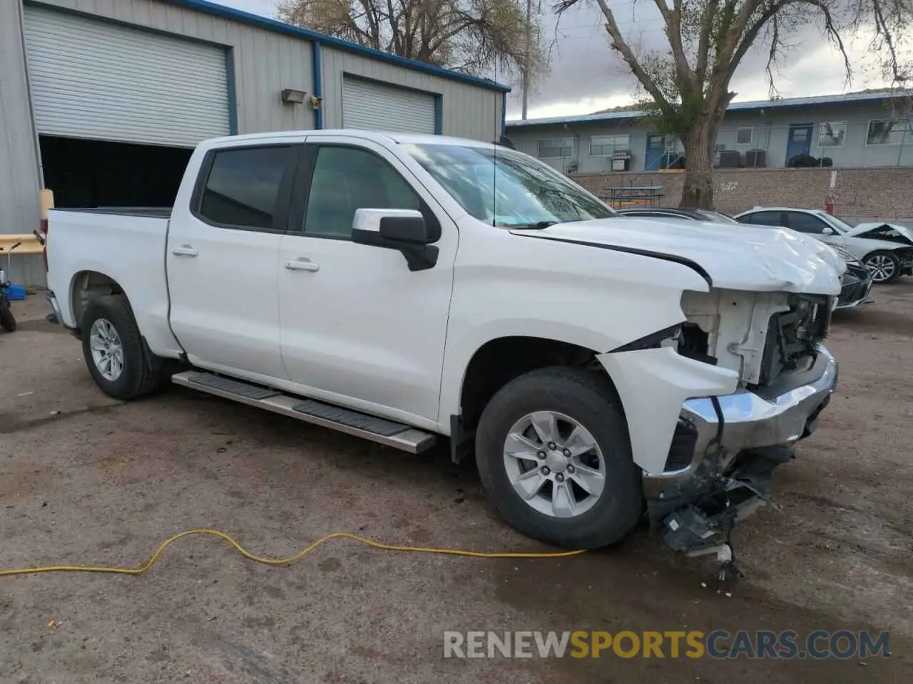 4 Photograph of a damaged car 3GCPWCEK8MG122826 CHEVROLET ALL Models 2021